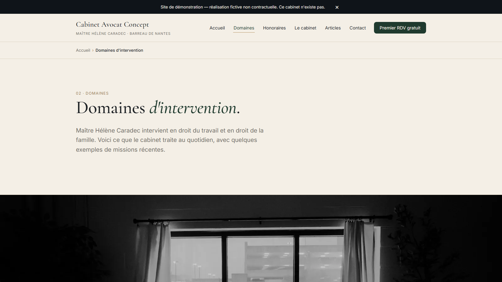Page le cabinet — Cabinet Avocat Concept à Nantes Graslin